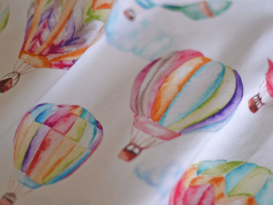 Hot Air Balloons - Children's Cotton Curtain Fabric