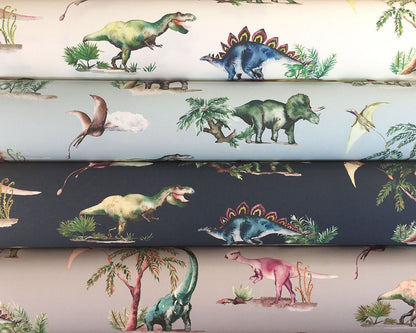 Dinosaur Wallpaper for Kids | Watercolour | Printed in the UK