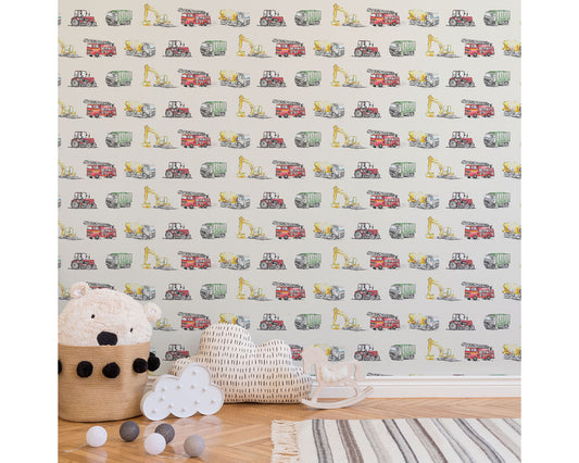 Transport Children's Wallpaper