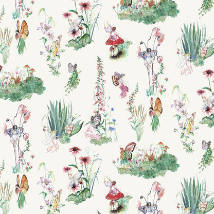 Fairy Garden Children's Wallpaper