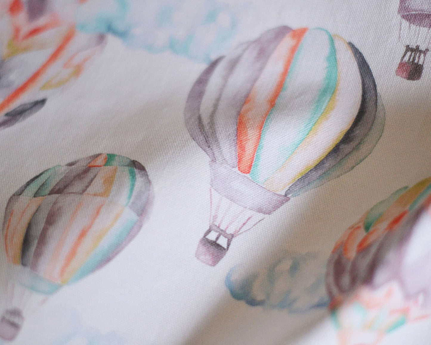 Hot Air Balloons - Children's Cotton Curtain Fabric
