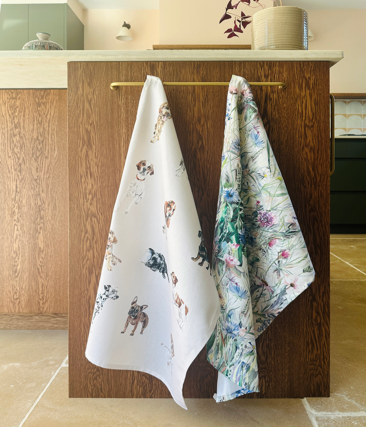 Wildflower Tea Towel