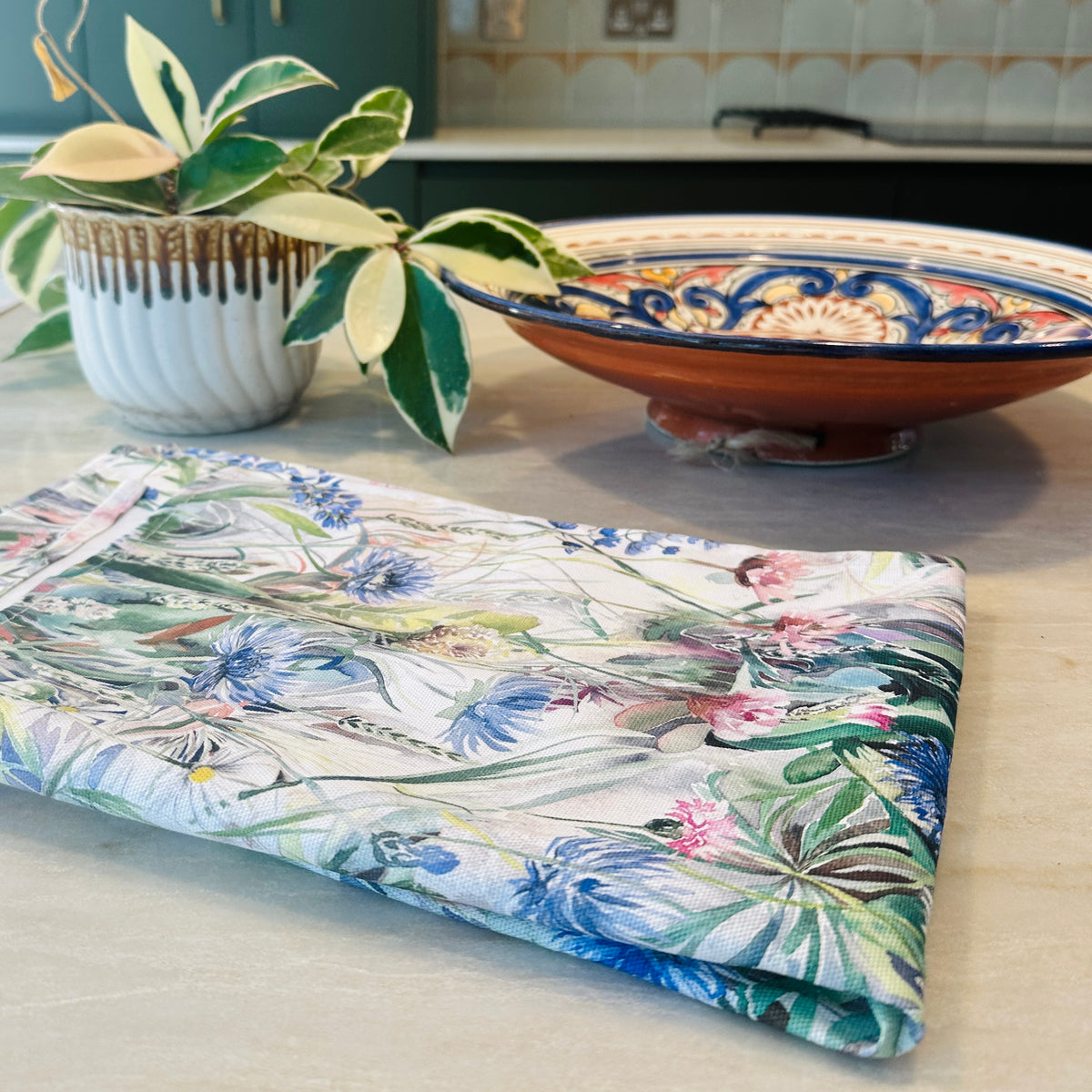 Wildflower Tea Towel