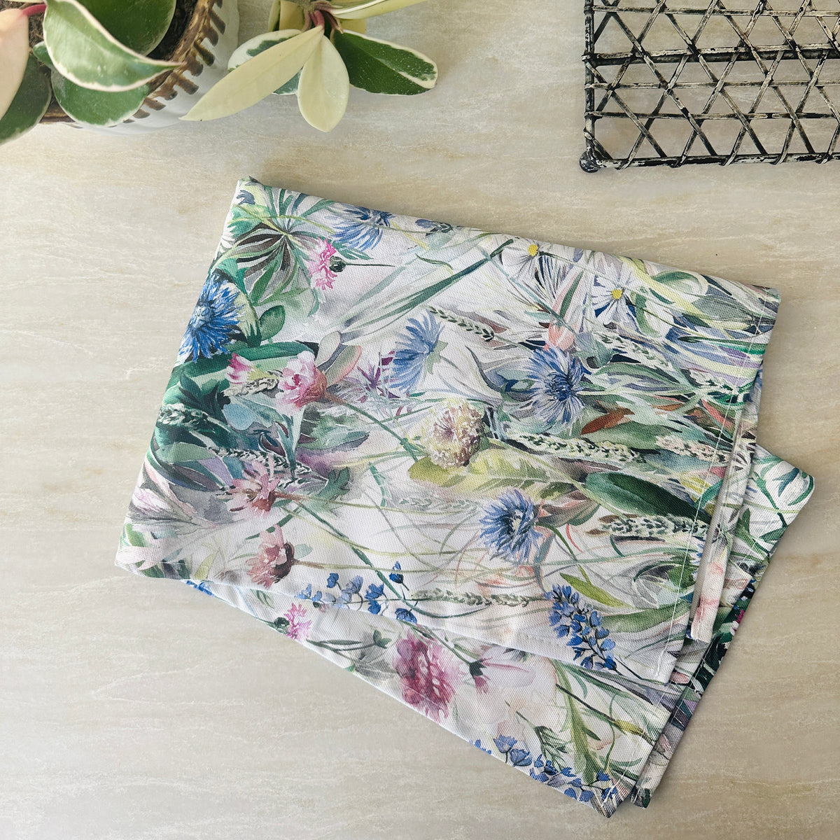 Wildflower Tea Towel