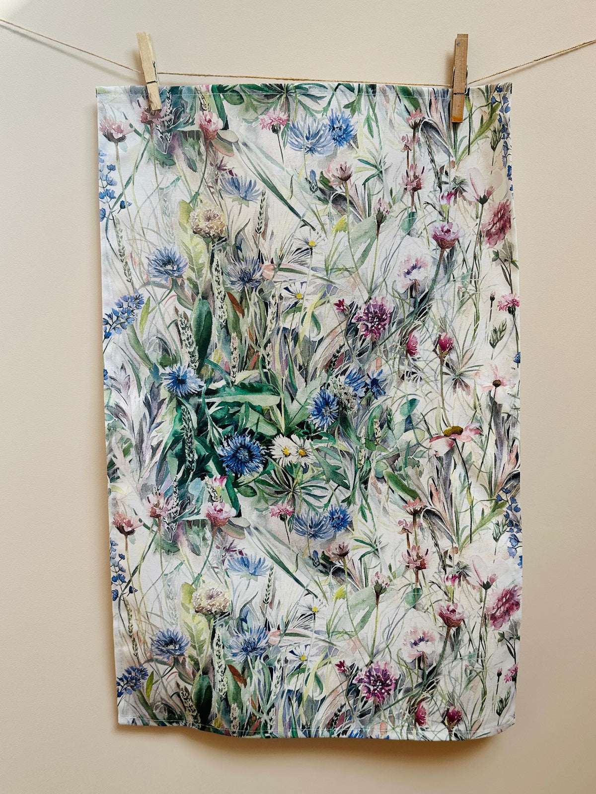 Wildflower Tea Towel